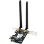 Asus PCE-BE6500 Wi-Fi 7 Bluetooth 5.4 Adaptador Tribanda PCI Express